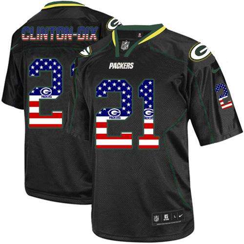 Authentic Green Bay Packers #None Green None Elite NFL Jersey Game Day