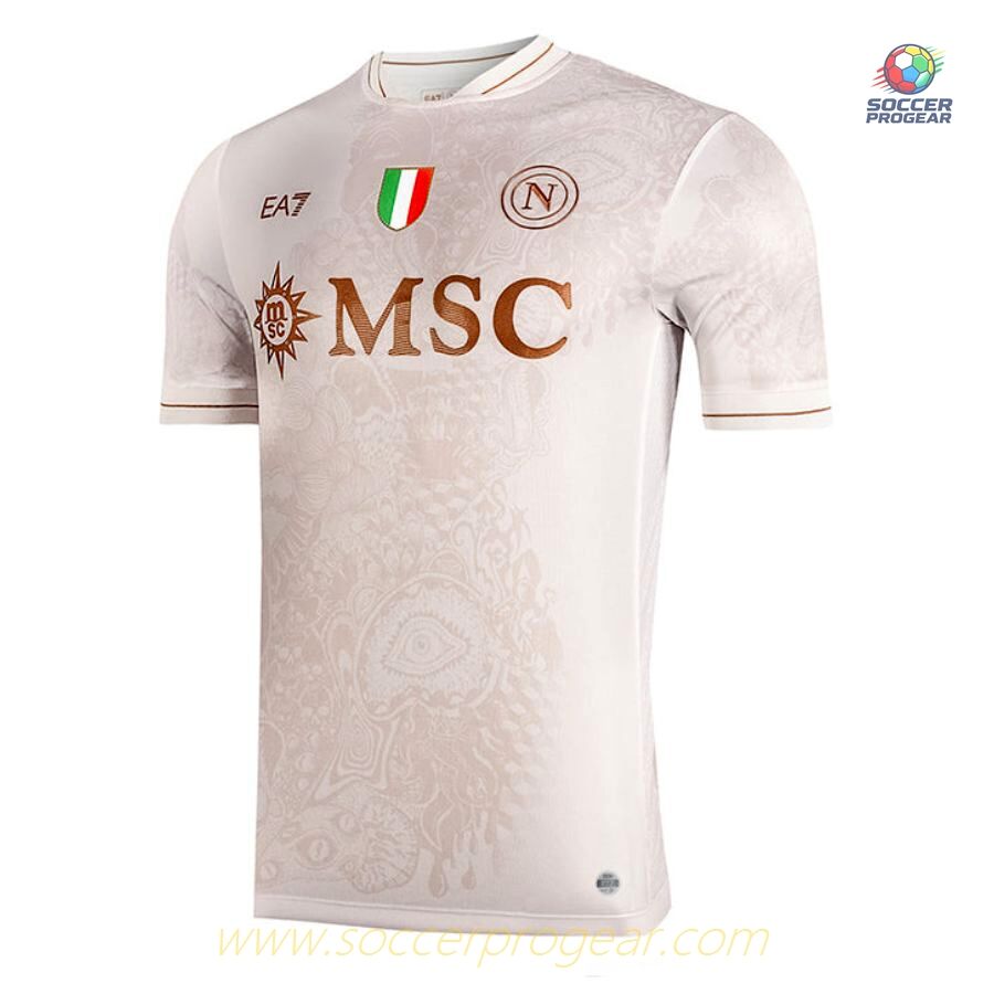 Napoli Away Soccer Team Shirt 2025-2026 Season