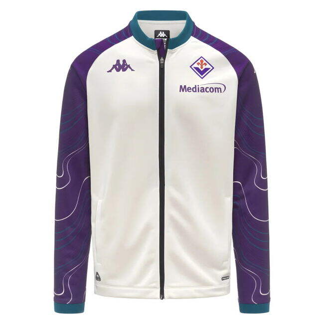 2025-2026 Fiorentina Presentation Jacket (White-Violet)