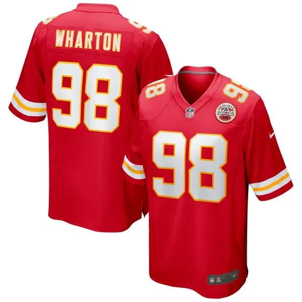 Kansas City Chiefs Game Football Jersey - Red  | football jersey