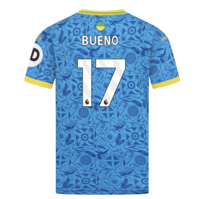 Wolves Wolves Third Shirt Kids Bueno #17 Match Quality Devoted Mod...