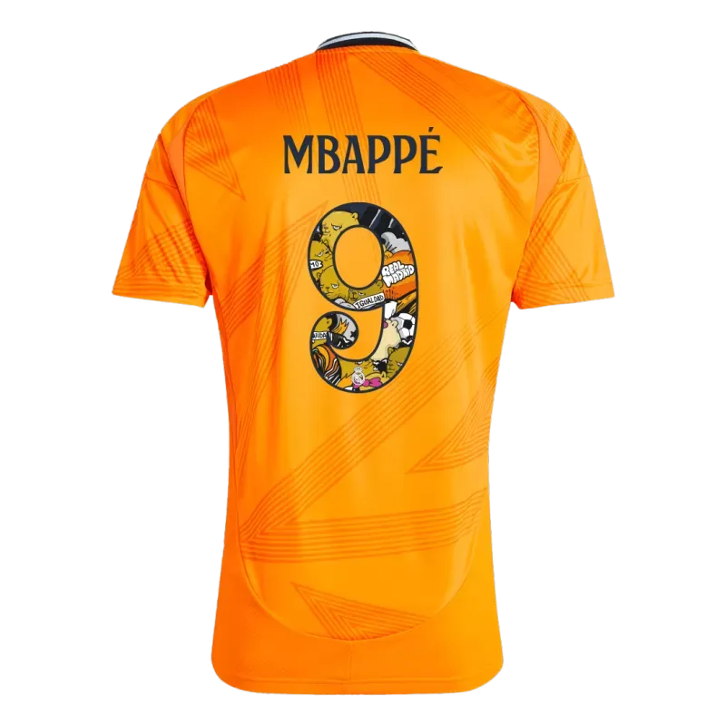 Real Madrid 24-25 Away MBAPPÉ 9 Jersey with Bear Champ Font