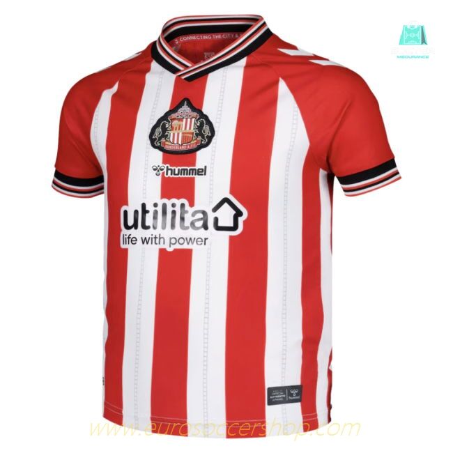 2025-2026 Sunderland Home Shirt (Kids) (Your Name)