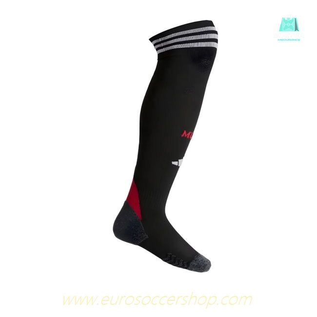 2025-2026 Man Utd Home Socks (Black)