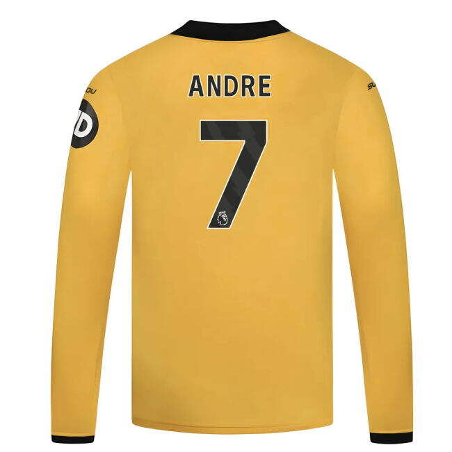 2025-2026 Wolves Home Trendy - Economical Stretchable Andre 7 Kid#648