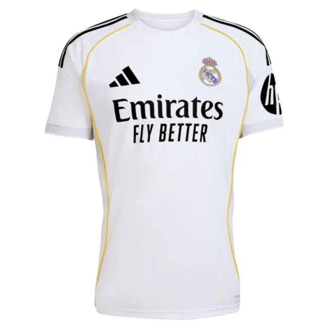 2025-2026 Genuina Camiseta Real Madrid Local - Hombres Con Guler 15