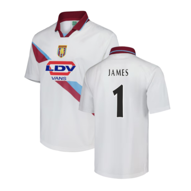 Soccer Jersey Aston Villa Away Exceptional - Legendary James 1 Ad#921