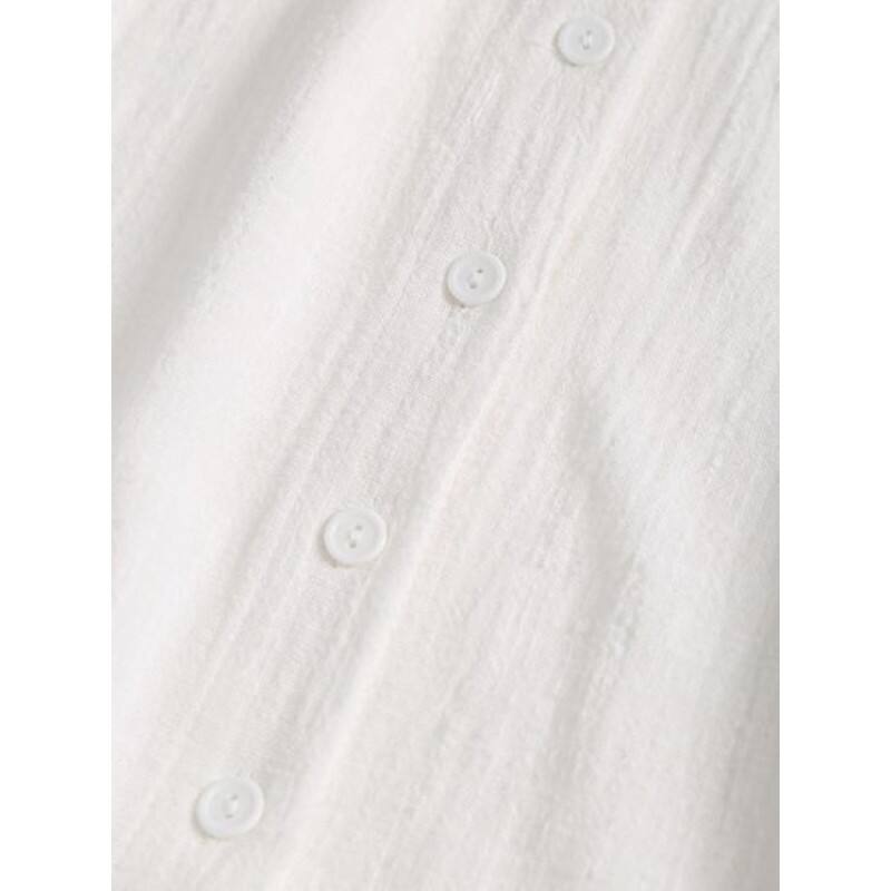 Button Up Vest Shirt MC3604