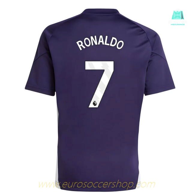 2025-2026 Man Utd Training Jersey (Aurora Plum) - Kids (Ronaldo 7)