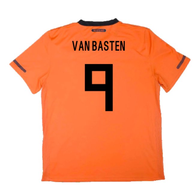 Pro Style Holland Home Player Jersey 2010-2011 (Van Basten 9)