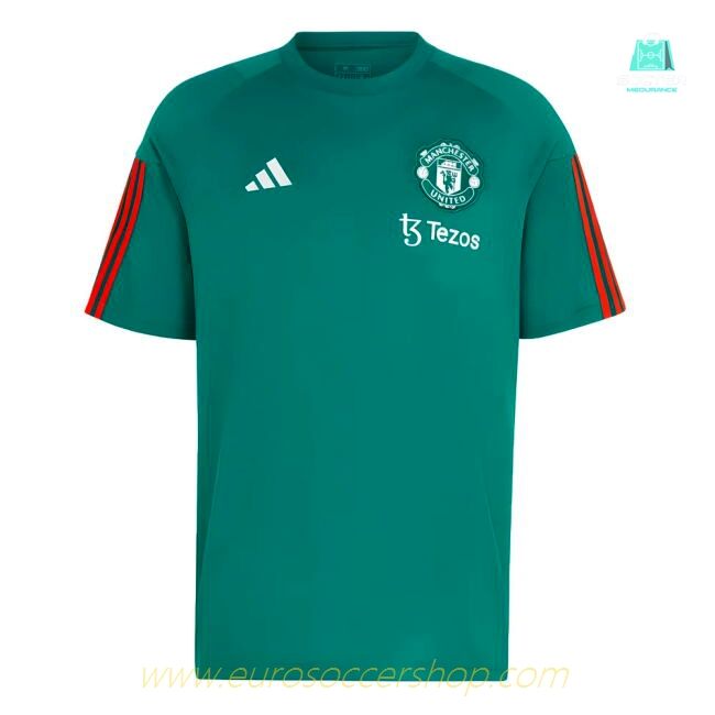 2023-2024 Man Utd Training Tee (Green)