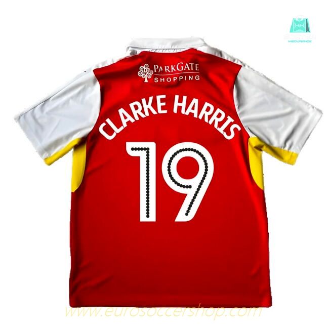 Rotherham 2016-17 Home Shirt ((Good) XL) (Clarke Harris 19)