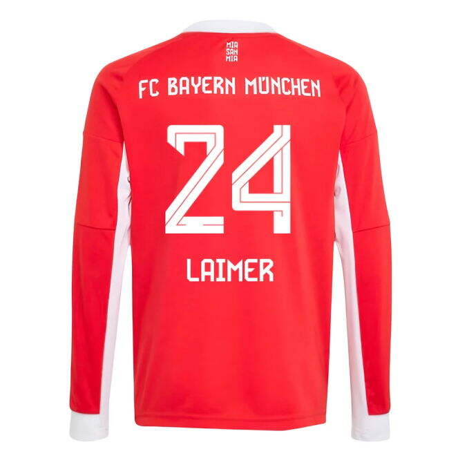Bayern Munich Club Team Fan Jersey - Kids Version (Laimer 24) (2)
