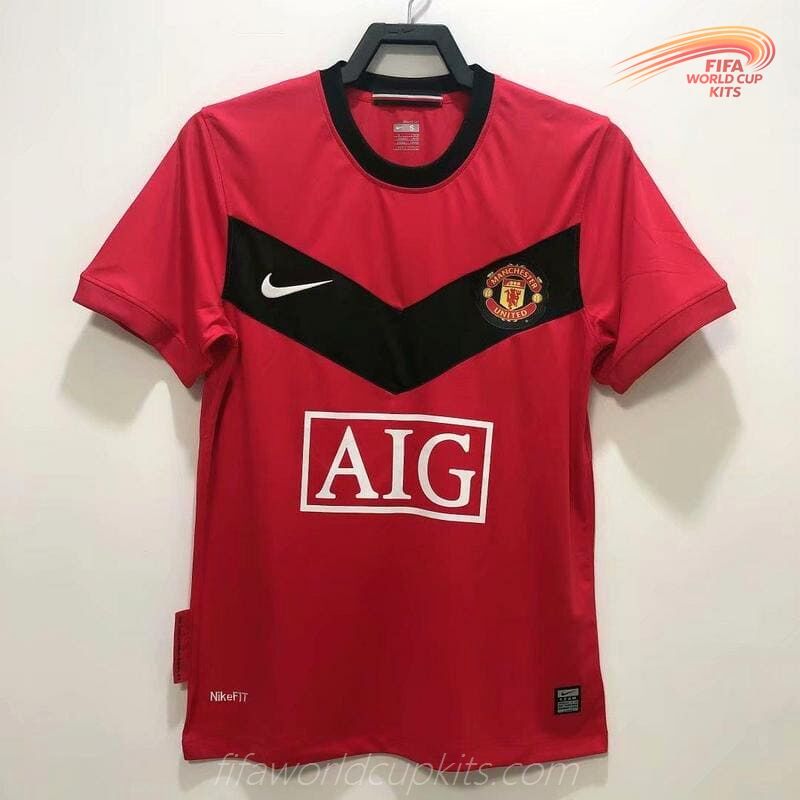 Manchester United Traditional Soccer Uniform 09 to 10