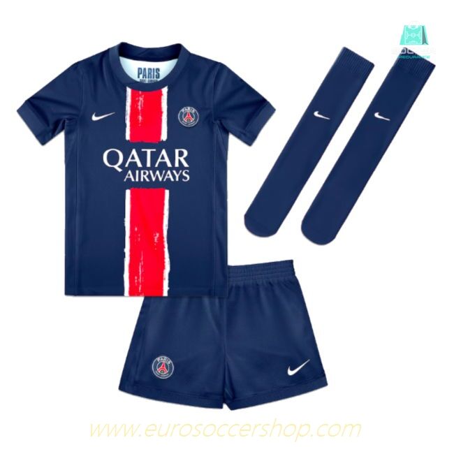 2024-2025 PSG Paris Saint Germain Home Mini Kit (Ronaldinho 10)