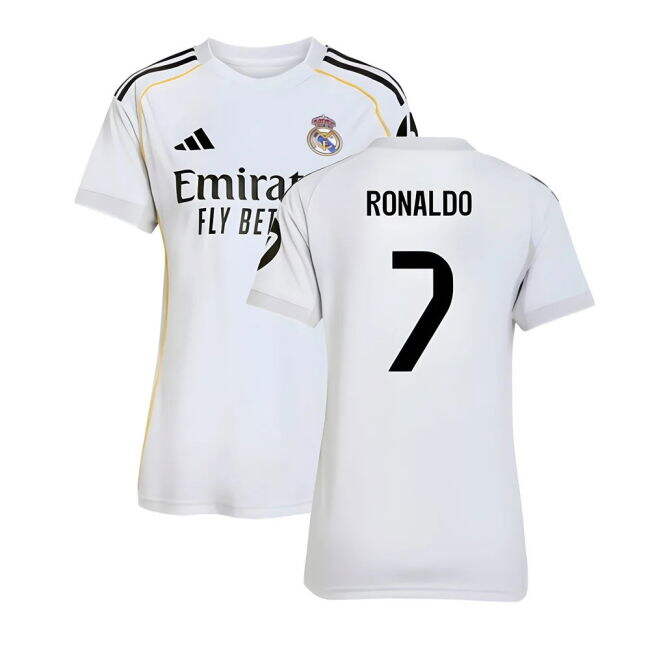 Womens Professional Style Real Madrid Home Pro Level Shirt 2025-2026