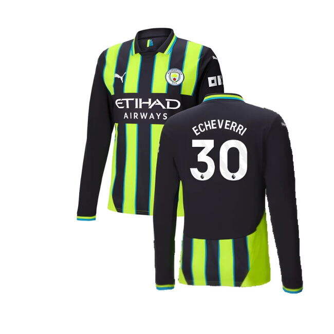 Man City Soccer Jerseys 2024-2025 Away Jersey - Adult