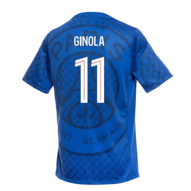 Custom PSG Home Jersey 2025-2026