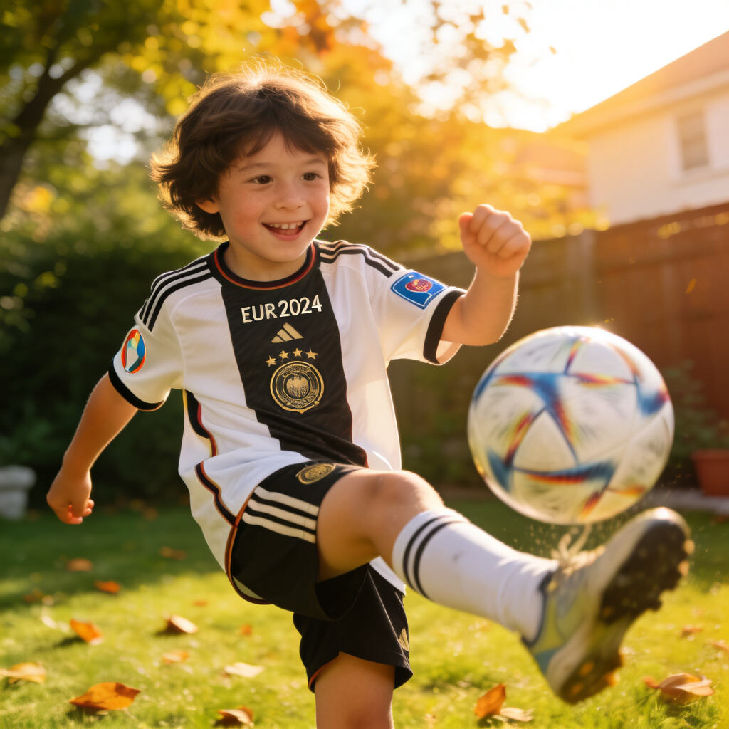 Germany Kids Jersey Comfortable fit with durable fabric, perfect for active play and backyard adventures