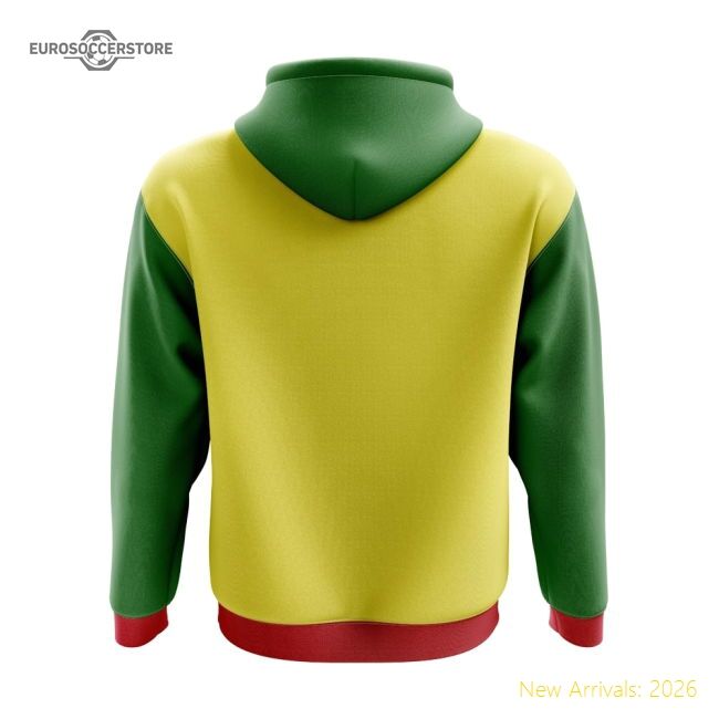 Senegal National Team Concept Country Football Hoody (yellow)