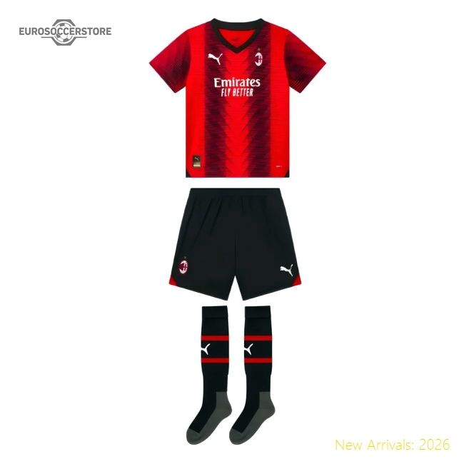 Ac Milan First-class Home Jersey Serie A Tim Performance Fabric