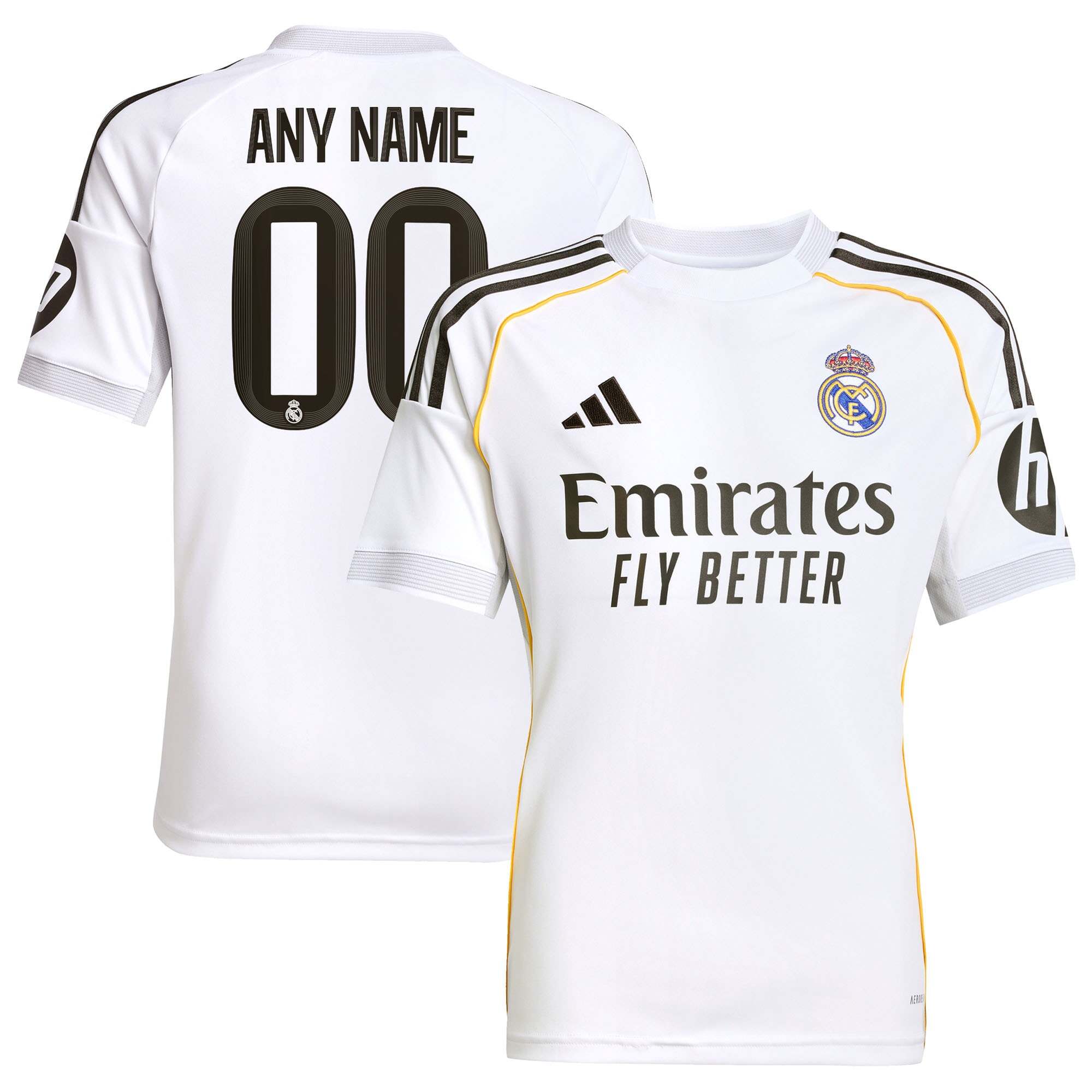 Real Madrid Youth 2025 Authentic Replica - Official Merchandise -