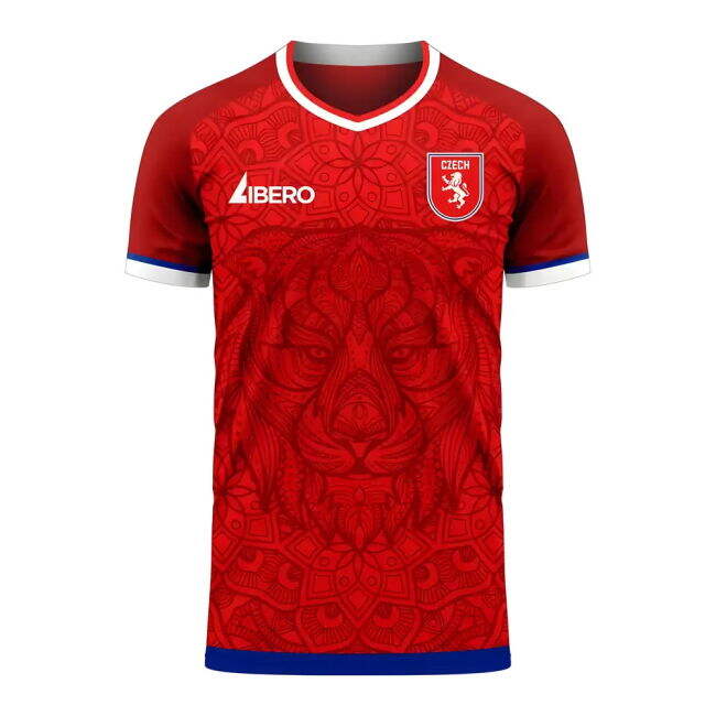 Official Licensed Czech Republic Home Supporter Kit for Adults