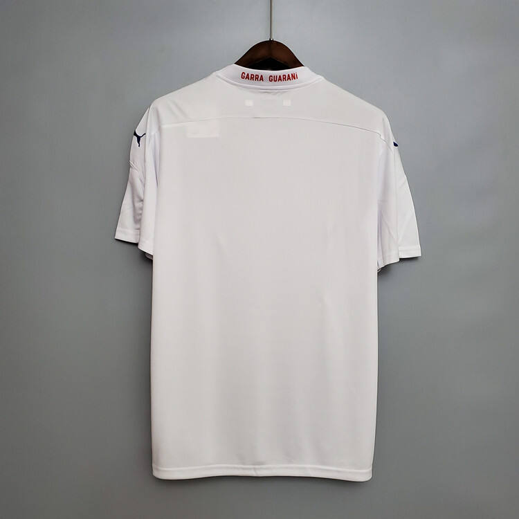 Paraguay 2020 Away White Soccer Jersey Football Shirt - Official