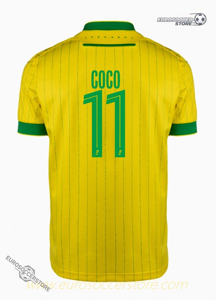 FC Nantes 25-26 Season Home COCO 11 Jersey