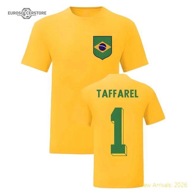 Official Football Brazil T-shirt - Classic 2024-2025 Durability