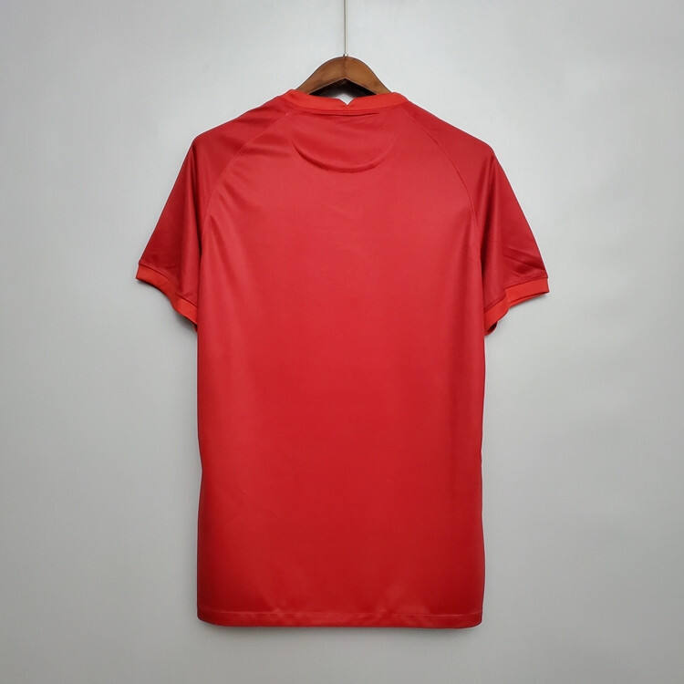 Advanced Fabric Turkey Euro 2020 Away Red Soccer Jersey Football Shirt