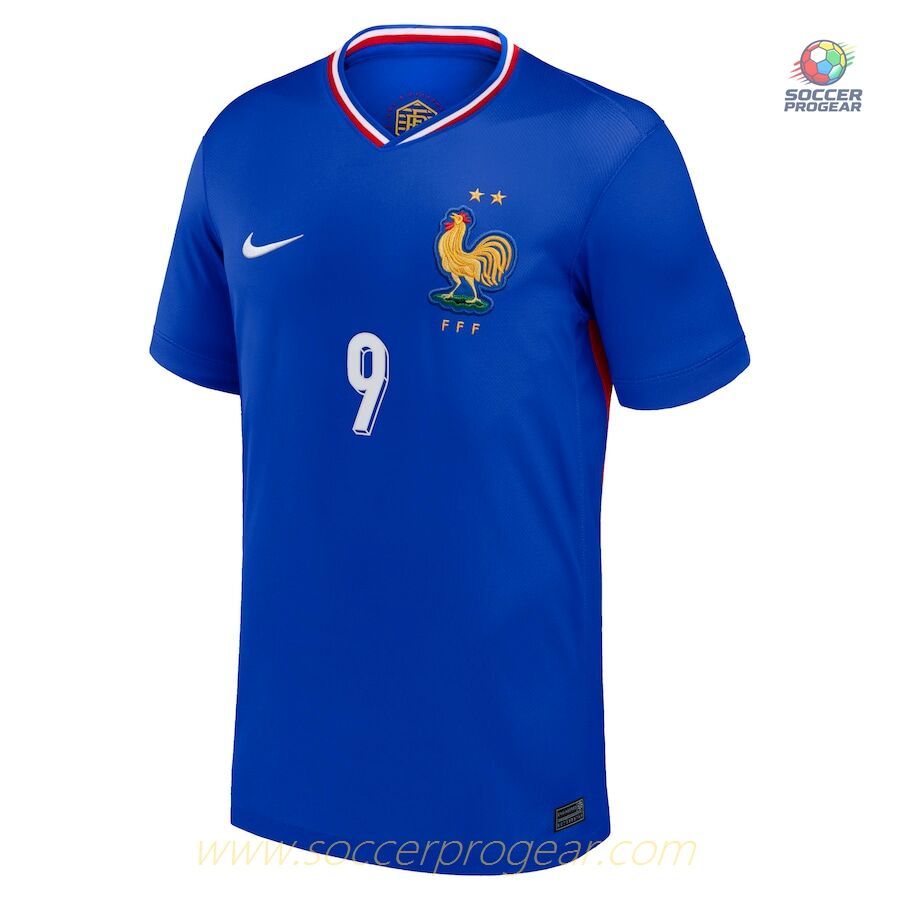 France Home Team Soccer Shirt 2024/25 Collection Giroud