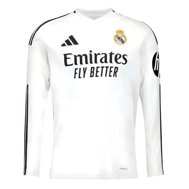 High-Quality 2024-2025 Real Madrid Long Sleeve - FT Jersey