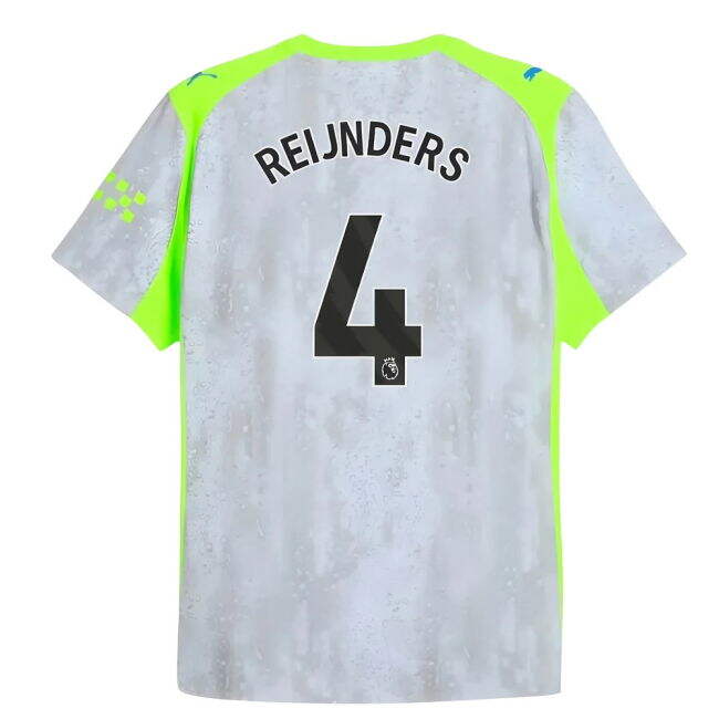 2025-2026 Man City Authentic Third Shirt (Reijnders 4) - game day