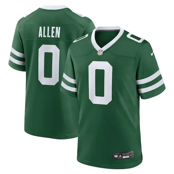 None Game Football Jersey - Green L | official NFL jersey | NFL Footba