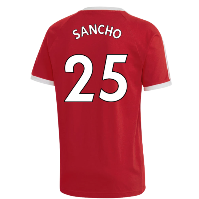 Match Replica Man Utd Home Fan Shirt (Adults) (SANCHO 25)