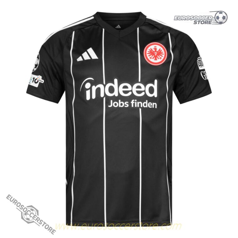 The 25-26 Champions League version of Eintracht Frankfurt's jersey with BAUTISTA 51 on it.