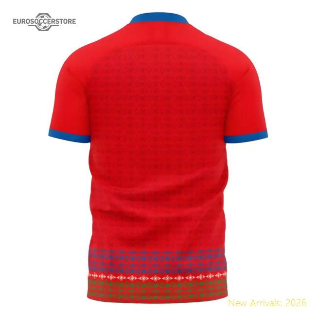 Gambia Concept 20252026 Home Durable Kit Athletic Retro