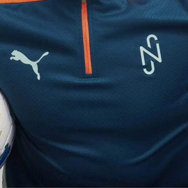 Athletic Neymar Jr 1/4 Zip Top (Ocean Tropic) Authentic