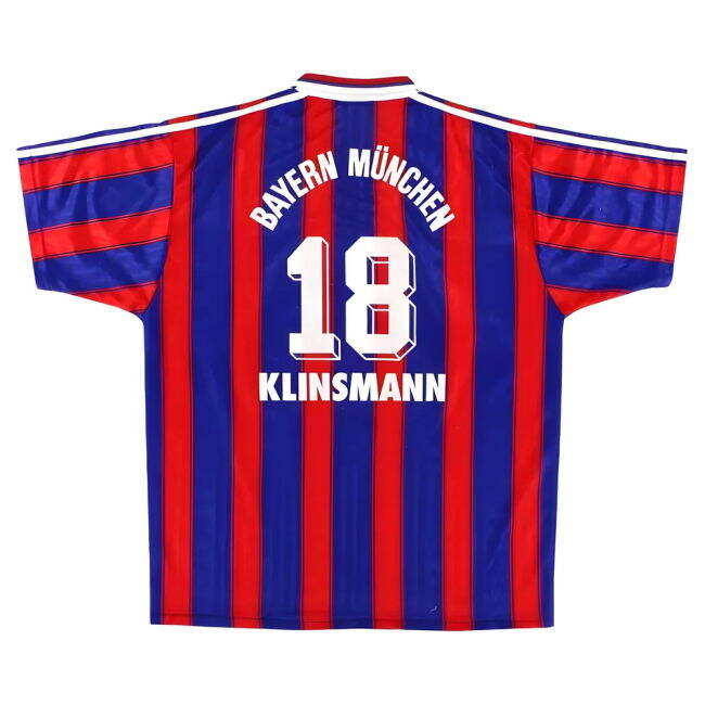 Bayern Munich 1995-97 #18 Klinsmann S Shirt - (Good (Men