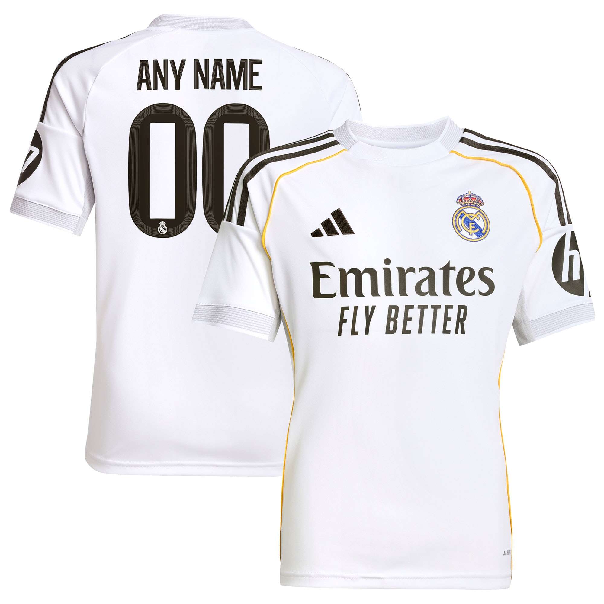 Real Madrid Youth 2025 Official Replica Jersey - Club Jersey