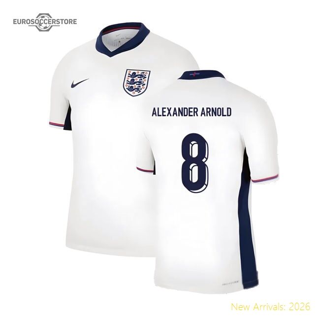 England 2024-2025 Authentic Home Jersey (eng) Slim Breathability