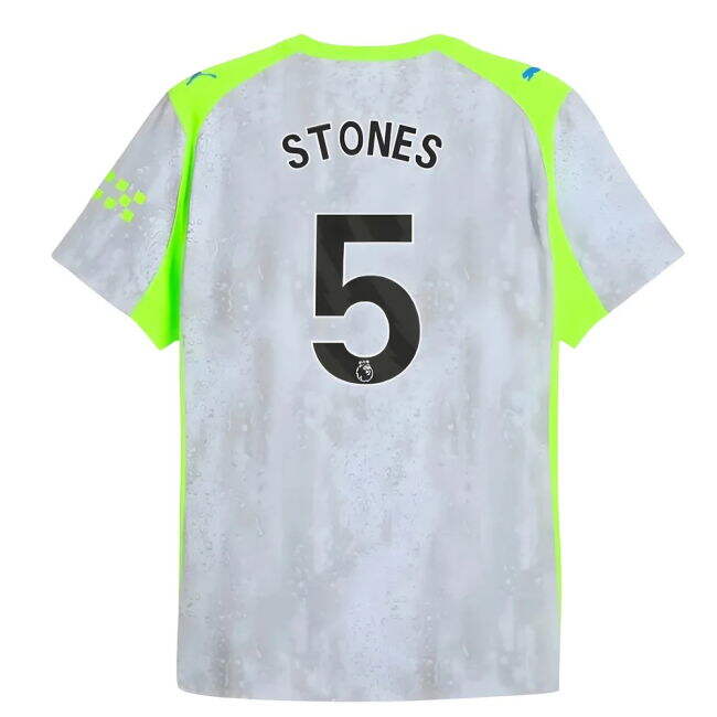 Match Quality Dedicated Football Man City Authentic Third Shirt St...