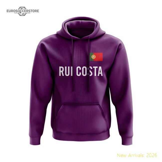 Popular Popular Rui Costa Fiorentina Name Hoody (Purple)