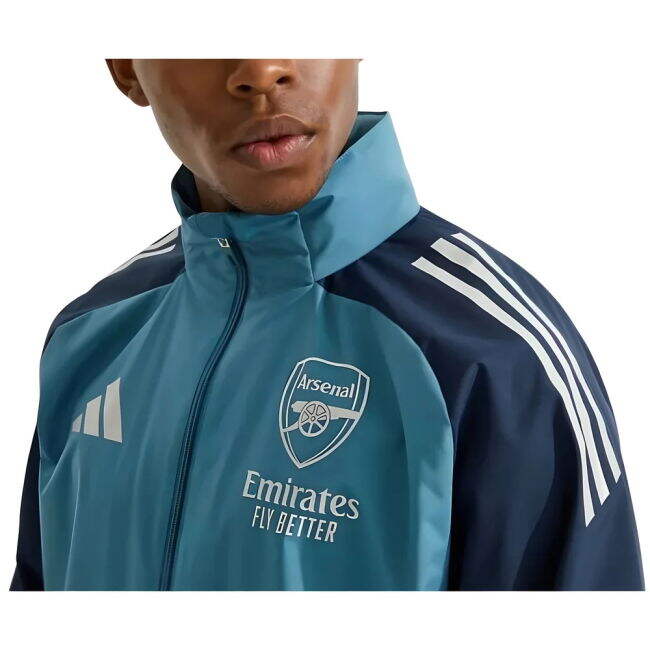 2025-2026 Shirt by Arsenal Allweather Jacket (Adult