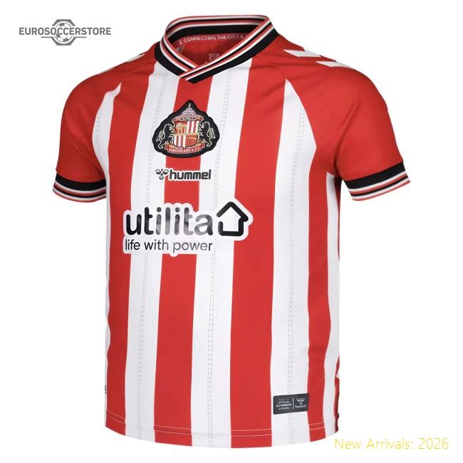 Elite 2025-2026 Sunderland Home Shirt (kids) - Reasonable Price