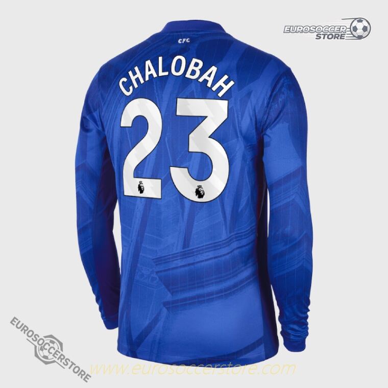 Chelsea 25-26 Home Long Sleeve CHALOBAH 23 Jersey
