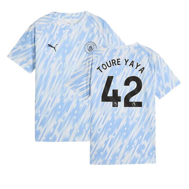 Official 2025-2026 Man City English Premier League Home Uniform (Kids)