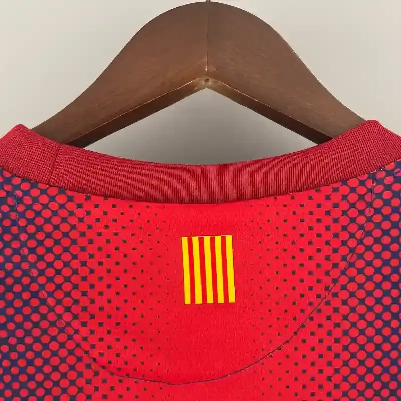 2012-2013 Long Sleeve Barcelona Jersey retro kit