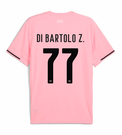 Palermo Home DI BARTOLO Z. 77 Football Jersey 25-26 Season